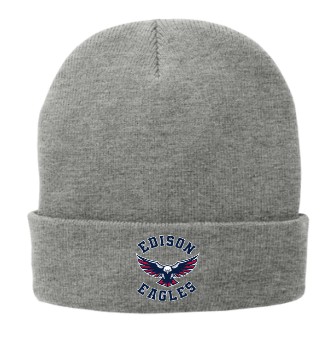 Winter Hat (Knit) - Grey